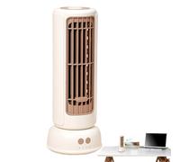 Tower Fan, Oscillating Bedroom Fan with Powerful Ventilation, 3-Speed Settings for Home, Outdoor, Nursery, Living Room, Dorm Room, Camping, Car, Kitchen, Basement, and Garage