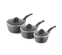 Tower Juego de Almacenamiento Cocina, 6 Piezas, Aluminio, Gris, Pan Set