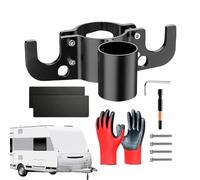 Towing Chain Organizer - Heavy Duty Aluminum Alloy Hooks | 7 Way Plug Holder | For Boat Truck Tractor Motorcycle Travel Outdoor Activities