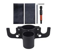 Towing Organizer Mount, Screw Fixed Holder, Heavy Duty Steel Rack, Trailer Hitch Storage, for Car SUV Truck Van RV Camper Hauler Travel Road Trip Garage Parking Automobile Driver