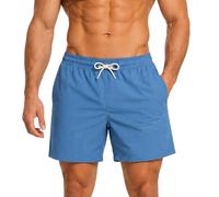Towintec Bañador Hombre Boxer Bañadores Transpirable Secado Rápido | Bolsillo Con Cremallera,Natacion Mallas Cortas,Shorts Bermuda,Running Ropa Deporte Cortos,Forro De Malla,Cordón De Ajuste
