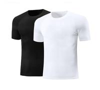 Towintec Camiseta Compresión Térmico de Manga Corta para Niños Capa Base Manga Corta jóvenes Chicos Transpirable Camisetas Interiores Secado Rápido Compression Shirt Atletismo Gimnasia Fútbol