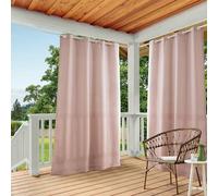 TOWN & COUNTRY BASICS Exclusive Home Curtains Par de Paneles, poliéster, Rubor, 54x108