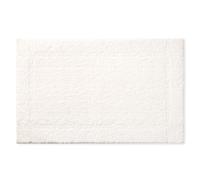 TOWN & COUNTRY EVERYDAY Tapete de baño Ultra Afelpado sólido con Borde copetudo, Suave y Absorbente, Parte Trasera Antideslizante, Lavable a máquina, Color Blanco, 20 x 32 Pulgadas