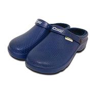 Town & Country Zuecos para hombre, mujer, mujer, hombre, azul marino, para jardinería, súper suaves, ligeros, acolchados, talla, Navy, 42 1/3 EU