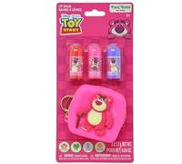 Townley Girl Toy Story Lotso - Juego de bálsamo labial con mini bolsa, juego de regalo de 4 piezas