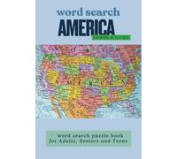Towns & Cities of America Word Search Puzzle Book: Word Searches with Easy to Read Print about American towns and cities | 6x9 inches, 110 pages | 50+ ... for Vacations, Holidays and Brain Exercise.