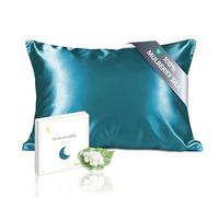 Townssilk Funda de almohada de seda 100 % de 19 mm, seda pura de morera, por ambos lados, para el cabello, la piel y la salud, funda de almohada de seda, cremallera oculta, 600 hilos, 1 pieza, 40 x