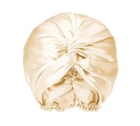townssilk Gorro de Dormir de Seda para Mujer, Gorro de Noche, 16 Momme, Gorro de Ducha 100% Seda de Morera, Protege Bien el Cabello, para la Mayoría del Cabello, Regalo de Lujo, Doble Capa, 1 Pieza,
