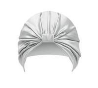Townssilk Gorro de Noche de Seda de Morera para Mujer - Protege el Cabello, Popular, 1 Pieza, Plata