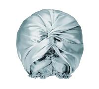 townssilk Gorro de seda para dormir para mujer, gorro de noche, 16 momme, 100 % seda de morera, gorro de ducha, protege bien el cabello, para la mayoría de los cabellos, regalo lujoso, doble capa, 1