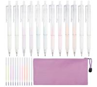 Towviy 12 Piezas Barra de Pegamento de Secado Rápido Barra de Pegamento Líquida para Álbumes Barras Adhesivas con 12 pcs de Recambio Pegamento de secado rápido para Manualidades y Oficina