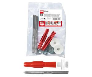 TOX 04510103 Kit de instalación de lavabo Oasis en bolsa, Pack de 2