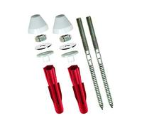 TOX 04510148 - Fijacion para urinarios TRI-2 PISS FIX SAT (Caja 2 tacos+tornillo)