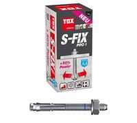 TOX Anclaje para perno S-Fix Pro 1 A4 M16 x 150 x 30 mm, 10 piezas, 040171181
