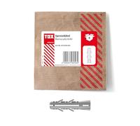 TOX Barrena de Expansión Barracuda 8x40 mm, Barrena para Piedra Sólida y Hormigón, Muy Altos Valores de Retención, Montaje Fácil, 6 Piezas en un Empaque de Papel Reutilizable y Ecológico, 013600061