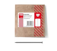 TOX Clavos de alambre 1,8x35 mm con cabeza avellanada para conexiones de madera simples y superficies planas, acero desnudo, 50 unidades en un empaque de papel reciclable, 063600153