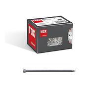 TOX Clavos de alambre 1,8x35 mm con cabeza de recalcado para fijaciones casi invisibles en madera, uso universal en interiores y exteriores, acero brillante, 400 g en cartón, 063100203