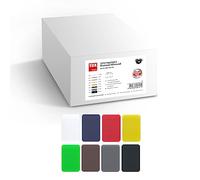 TOX Distance Calzos todoterreno surtido 160 piezas, calzos multicolores de plástico, cargables hasta 5 toneladas, polipropileno, diferentes tamaños, 1 cartón, 065100104