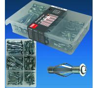 TOX Juego De Anclajes De Metal Hohlraum Acrobat 60 Piezas Para Pladur