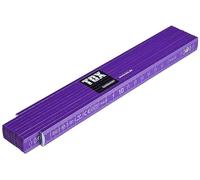 TOX Pieza de aduana con inscripción y función de medición angular y números decimales de colores, clase de precisión III, barra métrica 2m, 1 unidad, 09969007