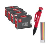 TOX Set Barracuda Especial para Piedra Maciza y hormigón con Alta Capacidad de sujeción, Incl. Marcador easyMarx para Marcas precisas, 013909010,