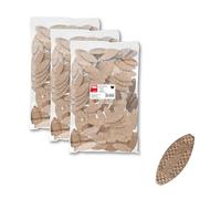 TOX Set Biscuit Wood XL en 3 tamaños P0/P10/P20, 250 uds c/u, 750 uds, 4 mm, para uniones estables en madera, 015909016