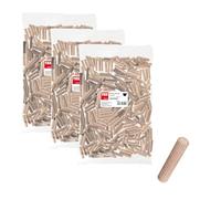 TOX Set espigas Boltfix Wood XL 6/30 (1000 uds), 8/40 (500 uds) y 10/40 (400 uds), suministro grande para uniones de madera fiables en muebles, 015909015