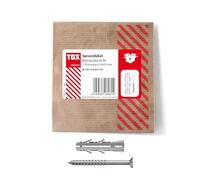 TOX Taco de expansión Barracuda 6x30 mm + tornillo, taco con valores de sujeción muy elevados para piedra maciza y hormigón, 6 unidades en embalaje de papel resellable y ecológico, 013601041