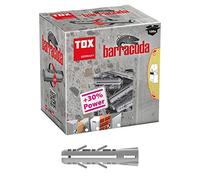TOX Taco expansible Barracuda 8 x 40 mm, 100 piezas, 013100061, gris