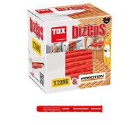 TOX Taco expansible paralelo Bizeps 8 x 90 mm, 50 piezas, 00910015