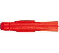 TOX Taco multiusos Tri 10 x 61 mm + tornillo (4 piezas), tacos para casi todos los materiales de construcción, 4 piezas, 010701161
