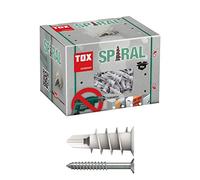 TOX Taco para cartón yeso Spiral 32 + tornillo, 50 piezas (068101231)