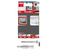 TOX Taco para ganchos Pirat Bill-L, 4 piezas, 051701261