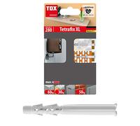 TOX Taco para marcos universal Tetrafix XL 6x65 mm, 12 piezas, 021700051