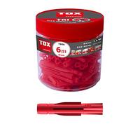 TOX Taco universal Tri 6 x 51 mm en envase circular, 150 piezas, 010260041