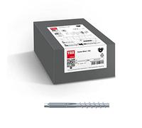 TOX Tornillo de anclaje Sumo Max 1 AG A4 8x105 mm, con rosca de conexión M8, acero inoxidable A4 para diferentes profundidades de instalación, homologado por las autoridades, 50 piezas, 041171541