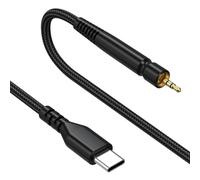 Toxaoii Cable de audio GSP 600 USB C a 2,5 mm para auriculares Sennheiser GSP 670, GSP 600, GSP 500, GSP 350, PC 373D, Game One, Game Zero, G4ME ONE, cable de audio para juegos de repuesto de 4.75