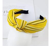 TOXI Lady Hair Hoop Top Knot Turbante Diadema Elástica Hairband Accesorios para el Cabello para niñas No Slip Stay on Anudado Head Band