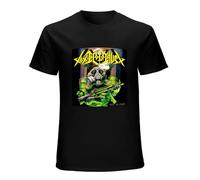 Toxic Holocaust from The Ashes Unisex 100% Cotton Short-Sleeve T-Shirts Black XL