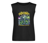Toxic Holocaust Overdose of Death Sleeveless T-Shirt Man's Fashion Cotton Black Vest Tank Clothes, Negro , L