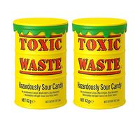 Toxic Waste Yellow - Caramelos Super Acidos, varios sabores - 2 x 42g - Pack Laborawi