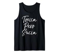 Toxica Pero Sucia Latina Mexicana Divertido Esposa Novia Mujer Camiseta sin Mangas
