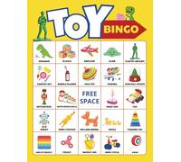 Toy Bingo: 32-Player Playtime Themed Party Games for Kids Birthdays, Preschool Classrooms, Family Night Game activities