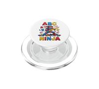 Toy Brick Ninja ABC Letras Lápiz Estudiante PopSockets PopGrip para MagSafe