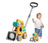Toy Bubble Maker - Vehículo Automático De Soplado De Espuma Estilo Excavadora, Andador De Aprendizaje Iluminado, para Actividades De Desarrollo Infantil | Configuración De Entretenimiento En E