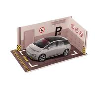 Toy Car Garage - Car Display Garage | Car Display Stand | Toy Car Parking Scene | 1/32 Escaleras PVC Toy Car Display Garage | Diecast Car Accessories For Car Enthusiasts Model Parking Lot For