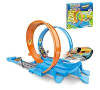 Toy Car Track Set - Construction Race Tracks Toy - Wall-Climbing Kit with 360 Degree Rotation, Building & Construction Toys For Toddler Indoor Outdoor Travel Home Party Easter