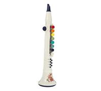 Toy Clarinet, Educational Electric Musical Instrument, 13,5 x 3,39 x 3,58 pulgadas Creative Sound Control, Sturdy Performance, Volume-Adjustable Toy for Toddler, Kids, and Girls