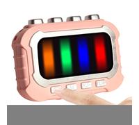 Toy - Compact Music Challenge, Interactive Push Play Device with Dynamic Memory Training System, Speed Pattern Follow Function, Ideal for Social Gatherings Leisure Time Entertainment